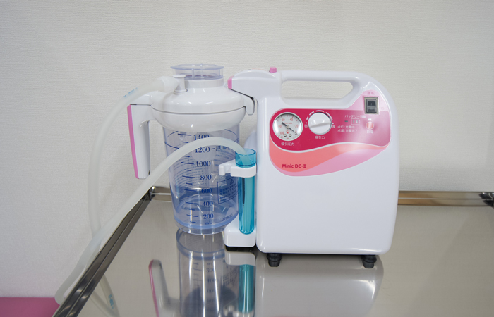 タン・鼻づまりなどの吸引器