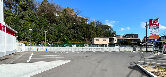 駐車場完備